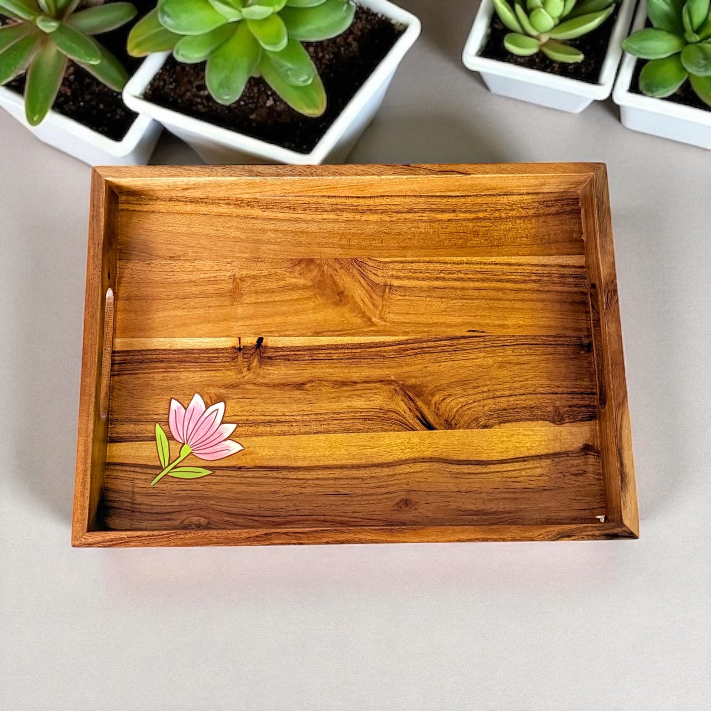 Padma Lotus Serving Tray – Large