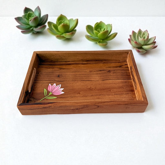 Padma Lotus Serving Tray – Medium