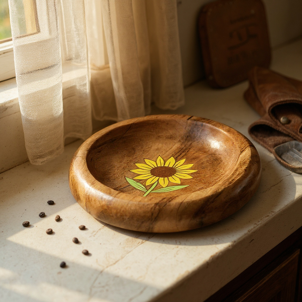 Sunshine Bloom Platter – For Snacks & Jewelry