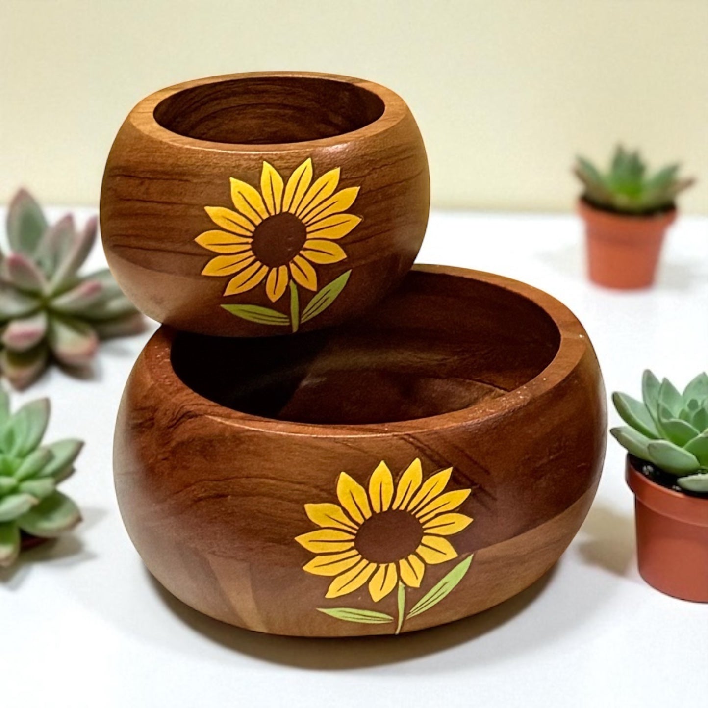 Sunshine Bloom Bowl – Set of 2
