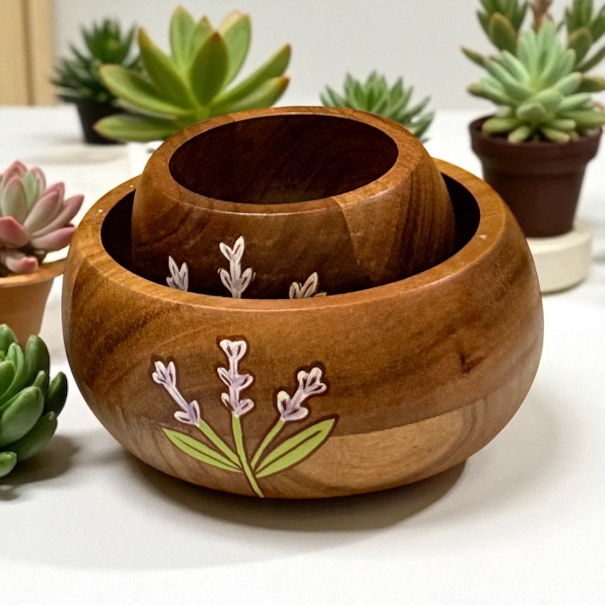 Tulip Bloom Bowl – Set of 2