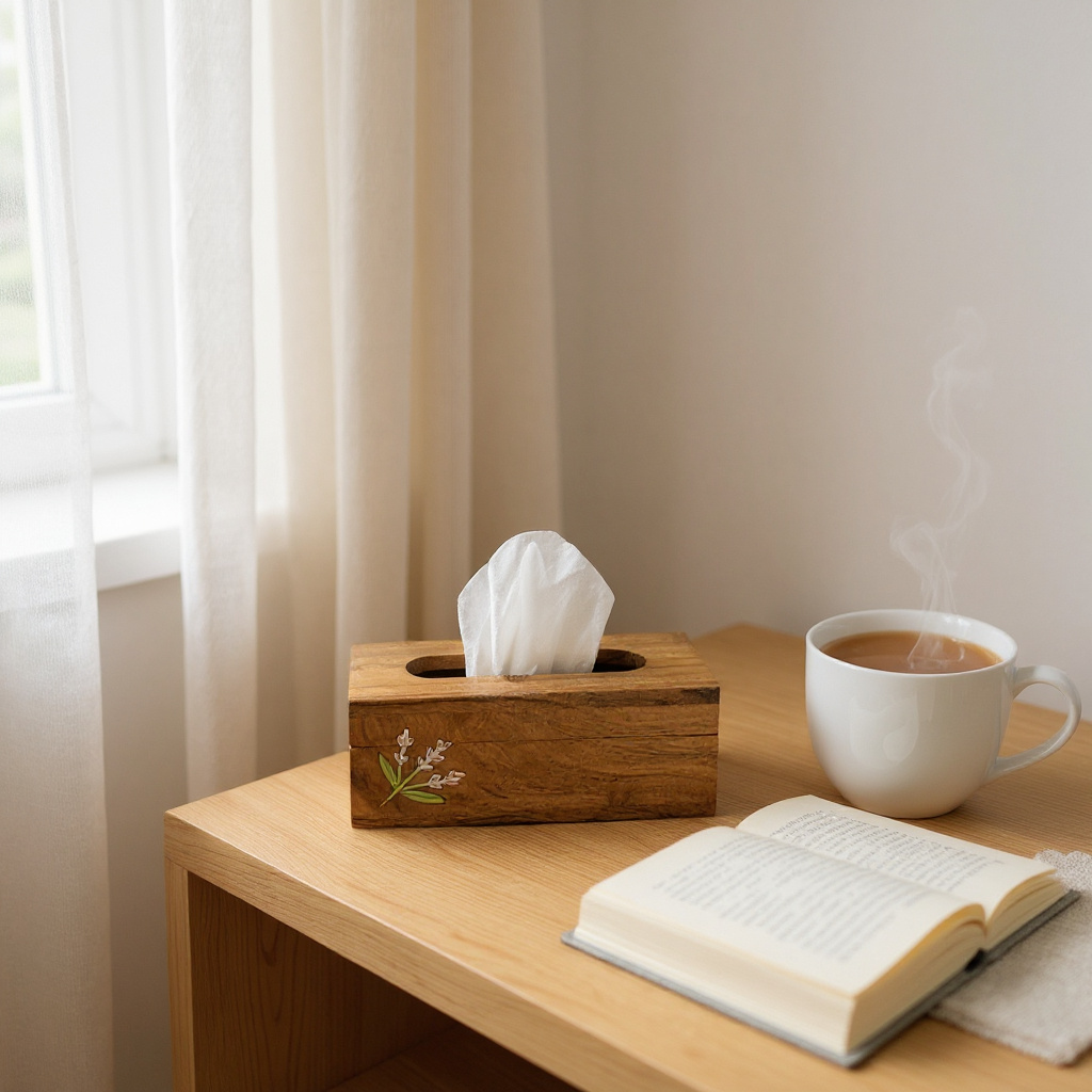 Tulip Bloom Tissue Holder