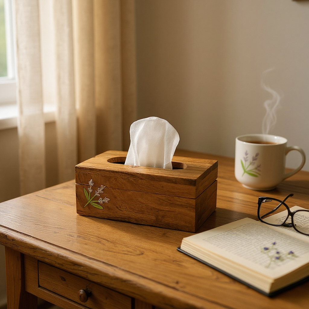 Tulip Bloom Tissue Holder