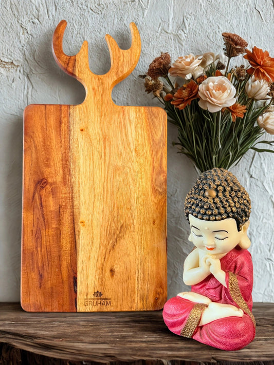 EcoCut™ Deer Shaped premium Acacia Wooden Cutting Board - gruham