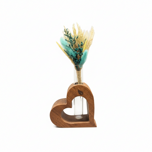 Heart Shape – Handcrafted Wooden Planter