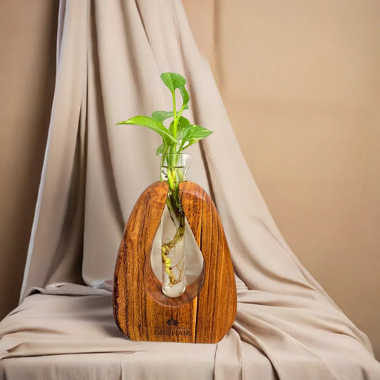 U - Shaped Wooden Planter - gruham