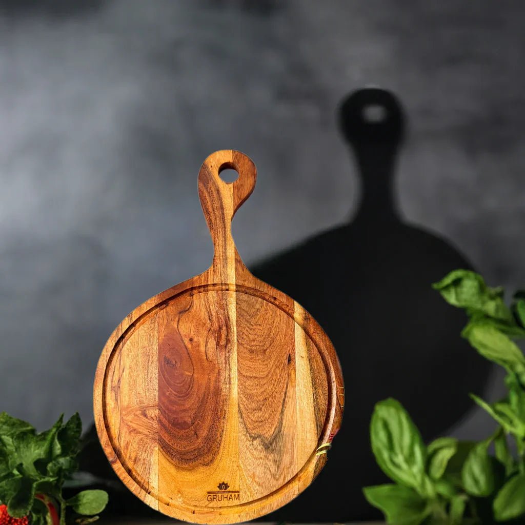 Wooden Pizza Platter - gruham