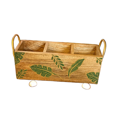 Vrinda Handpainted Cutlery Holder