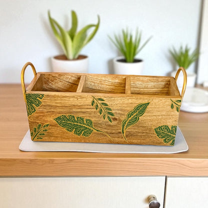 Vrinda Handpainted Cutlery Holder