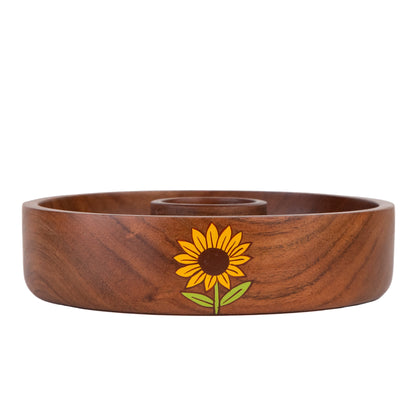 Sunshine Bloom Sauce Dip Platter