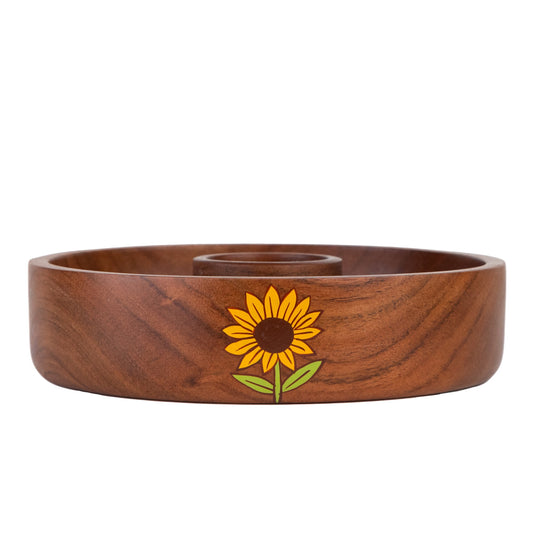 Sunshine Bloom Sauce Dip Platter