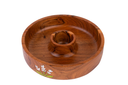 Tulip Bloom Sauce Dip Platter