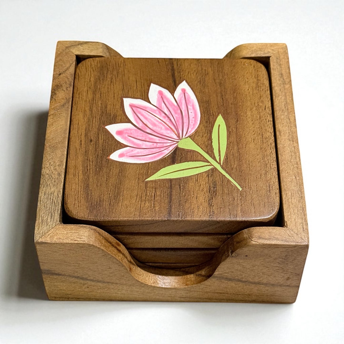 Padma Lotus Coaster Set – Set of 4
