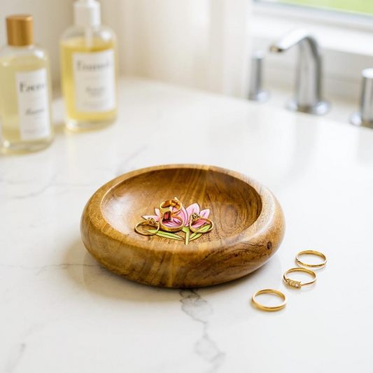 Padma Lotus Platter – For Snacks & Jewelry