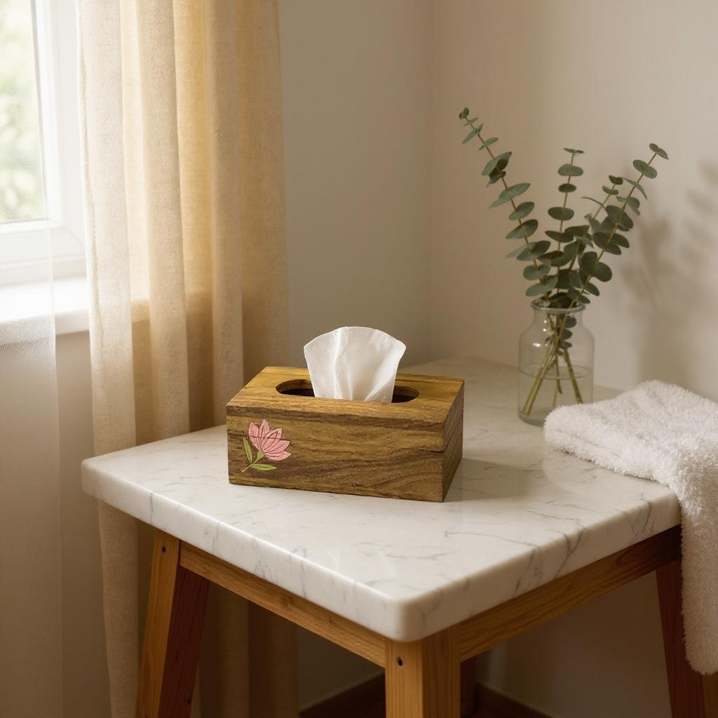 Padma Lotus Tissue Holder