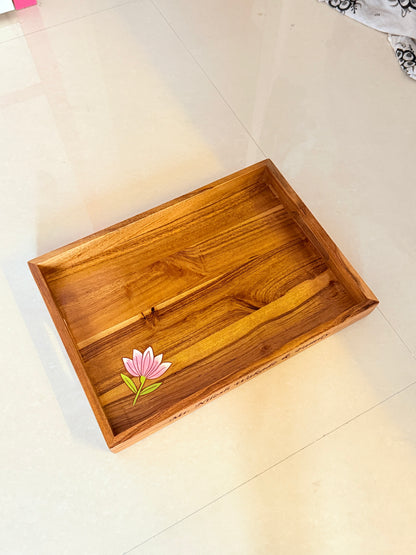 Padma Lotus Serving Tray – Large