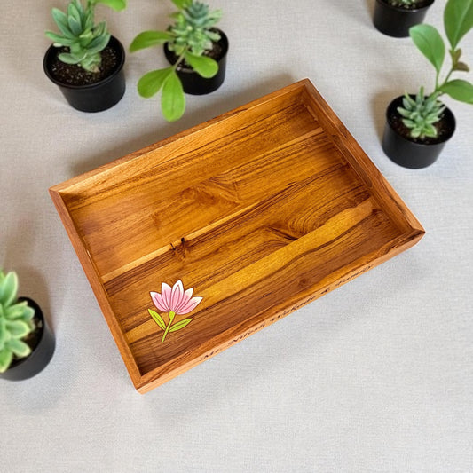 Padma Lotus Serving Tray – Large