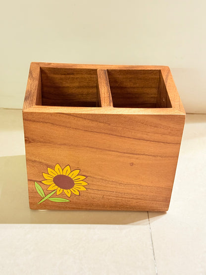 Sunshine Bloom Cutlery/Pen Stand