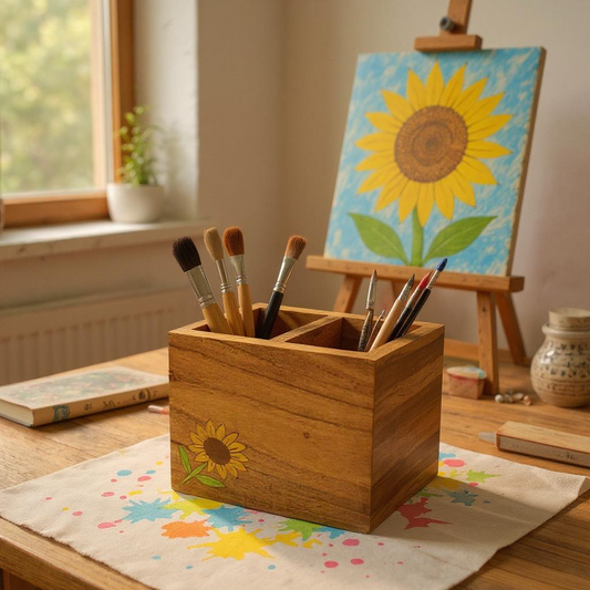 Sunshine Bloom Cutlery/Pen Stand