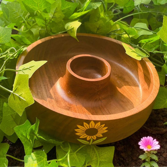 Sunshine Bloom Sauce Dip Platter