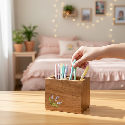 Tulip Bloom Cutlery/Pen Stand