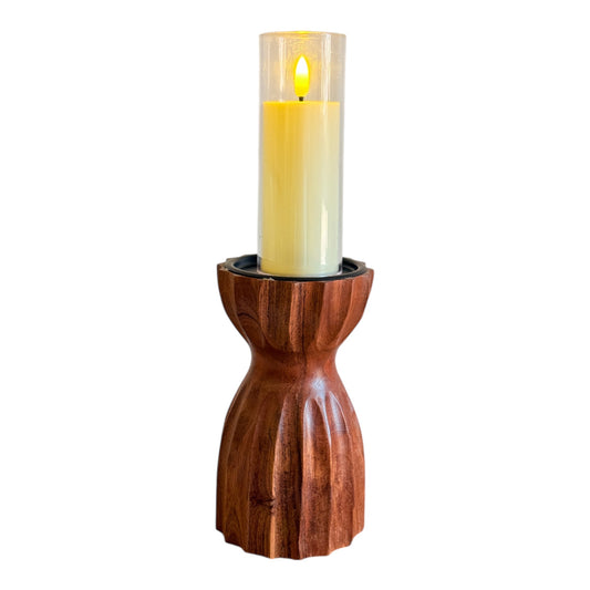 GRUHAM Handcrafted Wooden Candle Holder