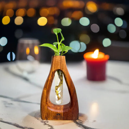 D - Cut Wooden Planter - gruham
